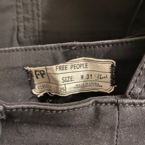 Free people low cross back overalls - Picture 2 of 3